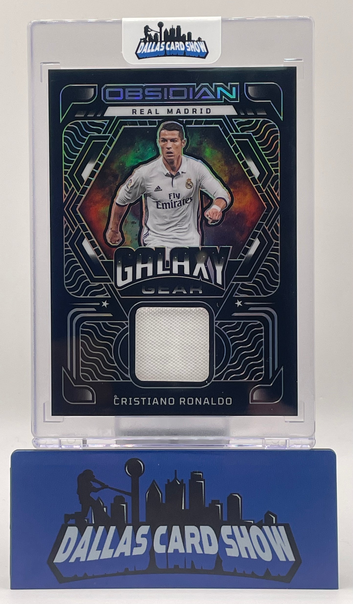 2022-23 Panini Obsidian Soccer Cristiano Ronaldo Galaxy Gear /199 #GG-CR7