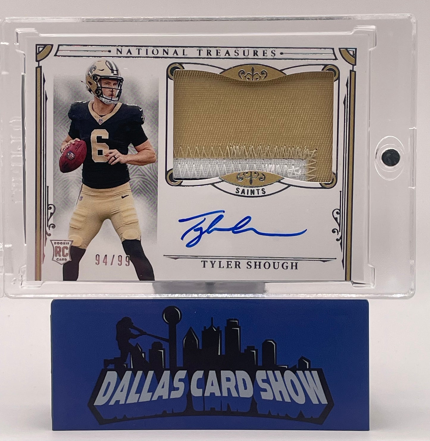 2025 Panini National Treasures Tyler Shough RPA /99 #161