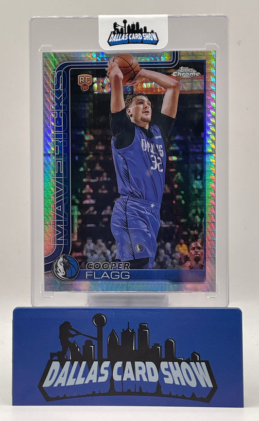 2025-26 Topps Chrome #251 Cooper Flagg Prism Rookie RC