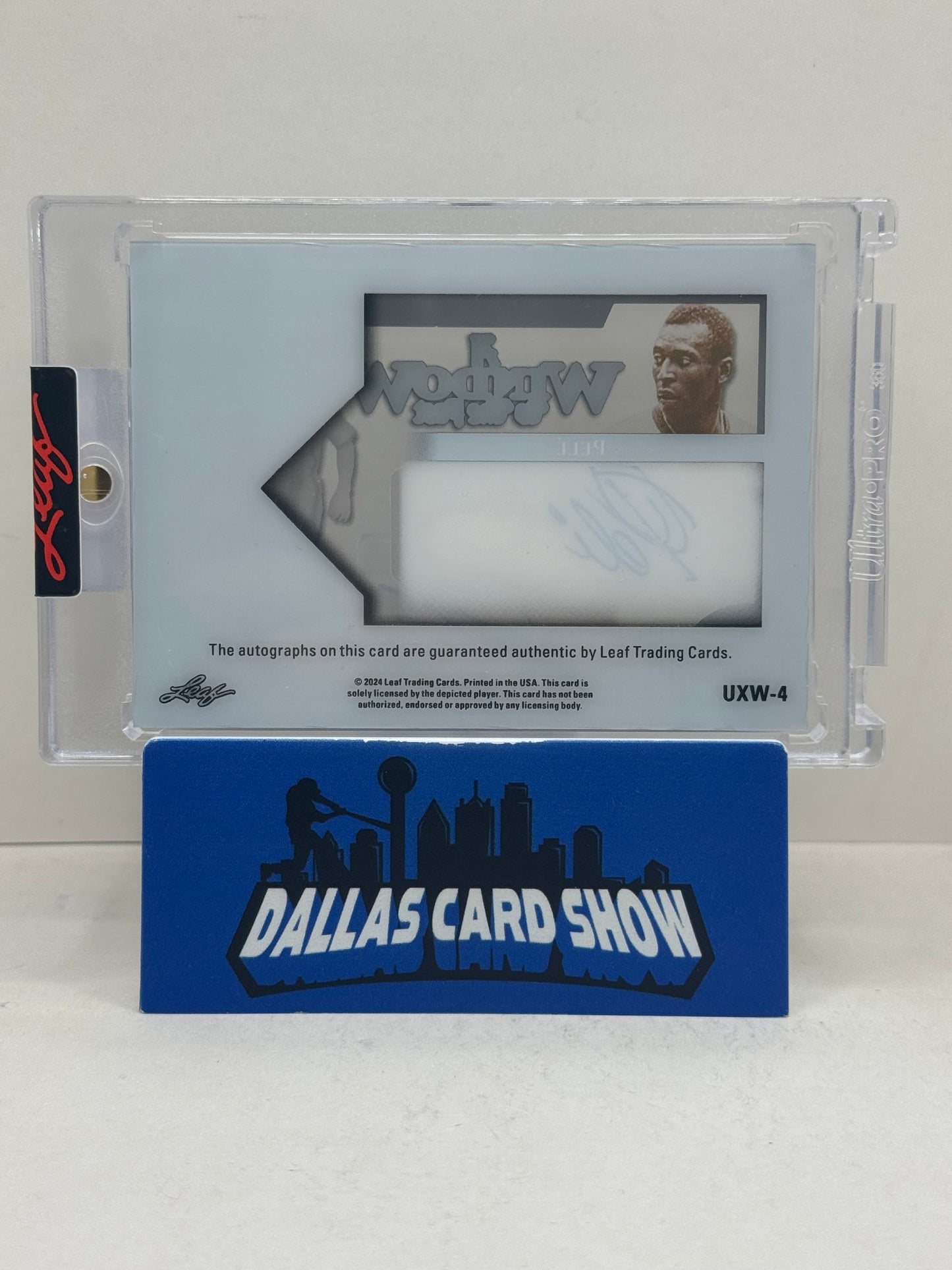 2024 Leaf Ultimate Sports #UXW-4 Lionel Messi,Pelé A Window To The Past Autograph /3