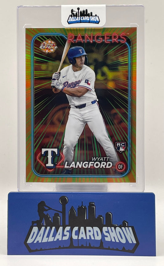 2024 Topps Chrome #RR-11 Wyatt Langford Radiating Rookies