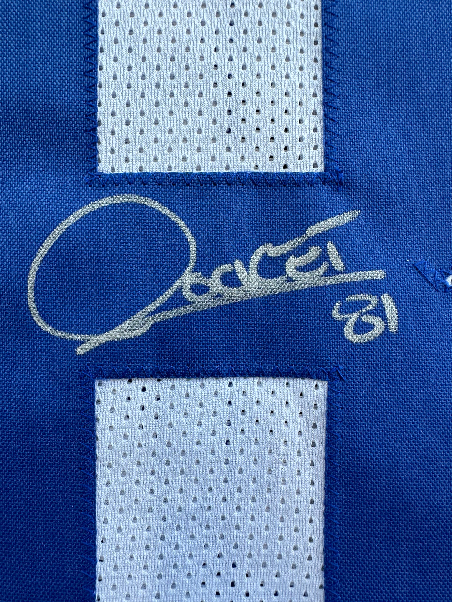 RAGHIB ROCKET ISMAIL DALLAS COWBOYS SIGNED JERSEY Size XL BAS COA