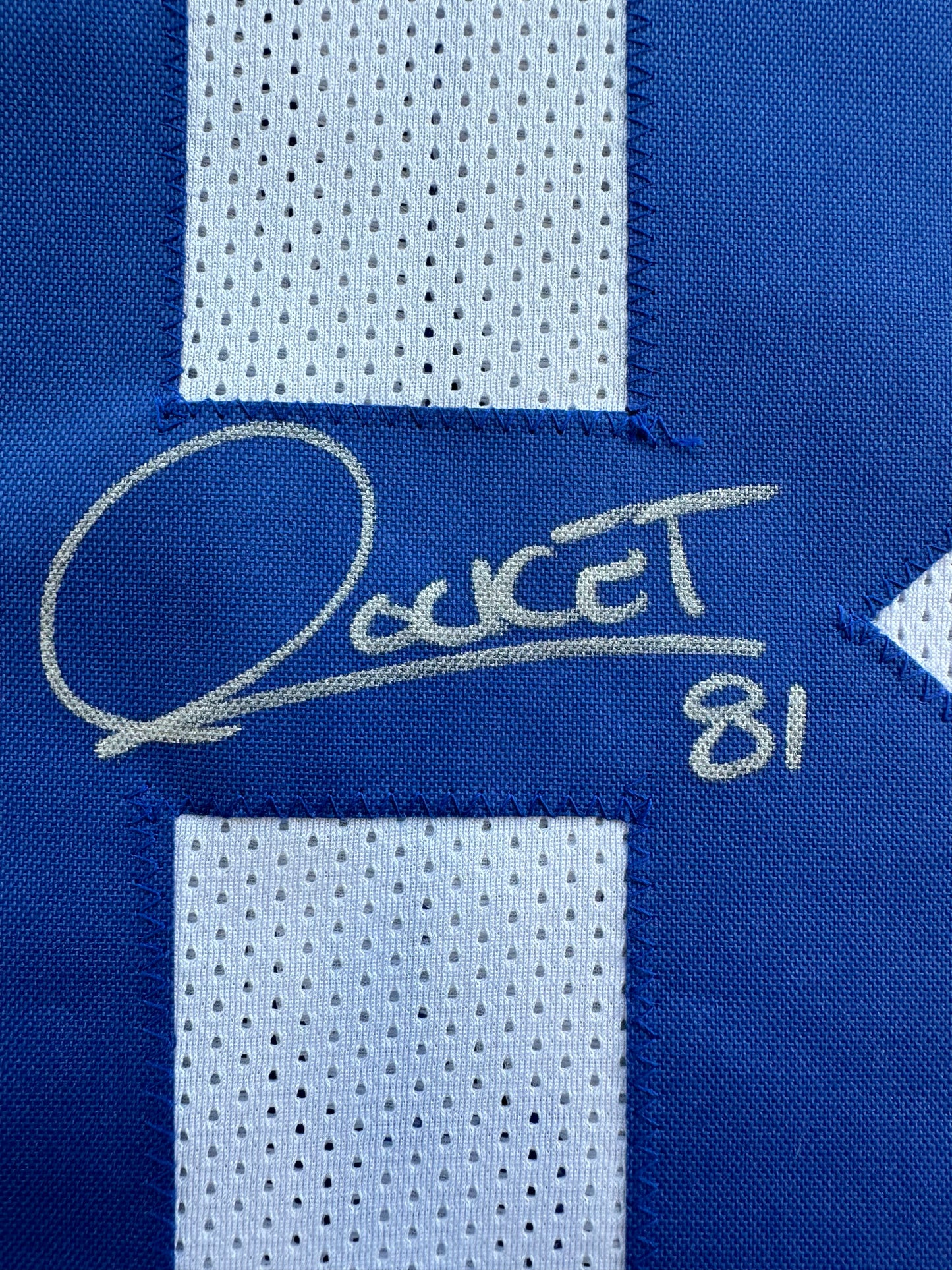 RAGHIB ROCKET ISMAIL DALLAS COWBOYS SIGNED JERSEY Size XL BAS COA