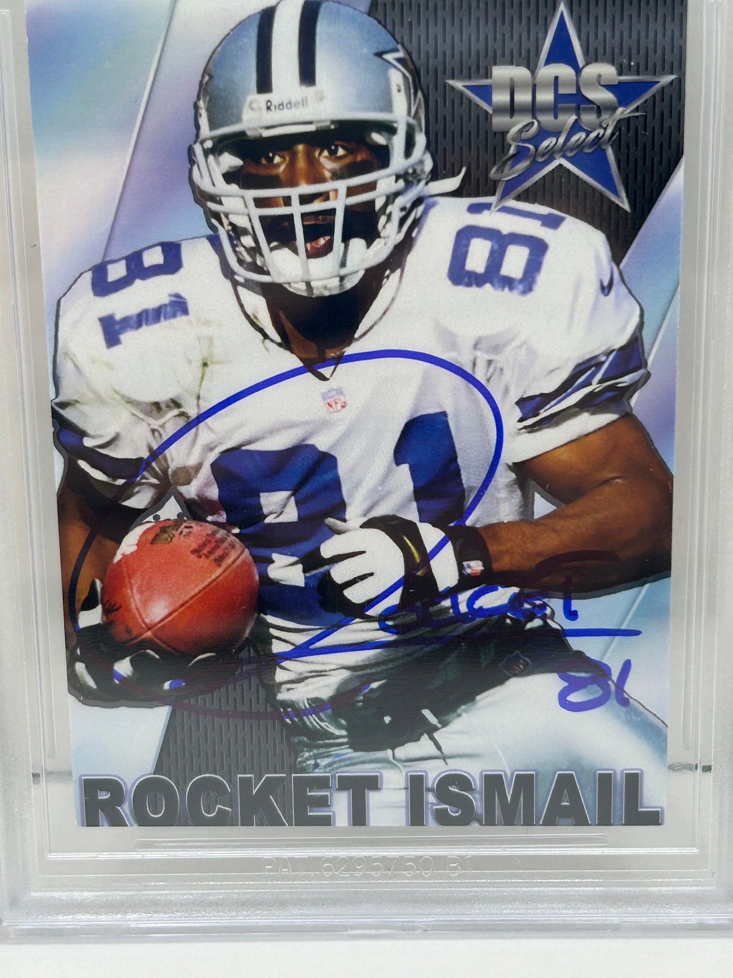 2023 Dallas Card Show Raghib "Rocket" Ismail #26 January Auto Guest Collection Beckett (4982)