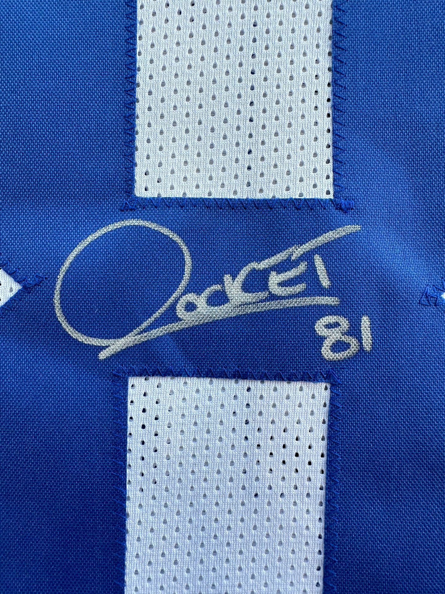 RAGHIB ROCKET ISMAIL DALLAS COWBOYS SIGNED JERSEY Size XL BAS COA