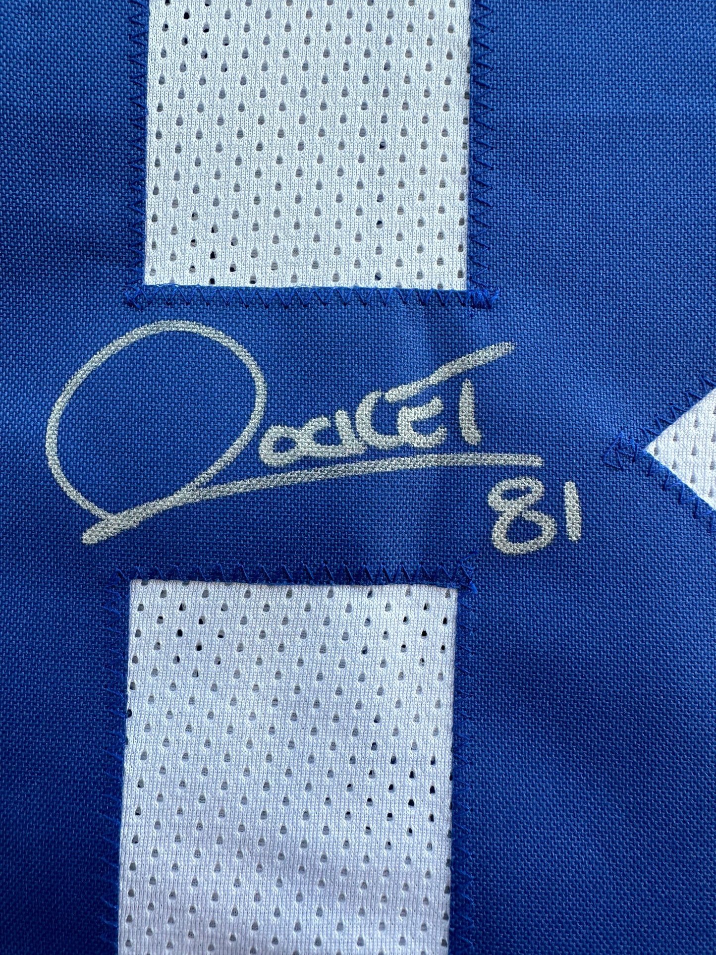 RAGHIB ROCKET ISMAIL DALLAS COWBOYS SIGNED JERSEY Size XL BAS COA