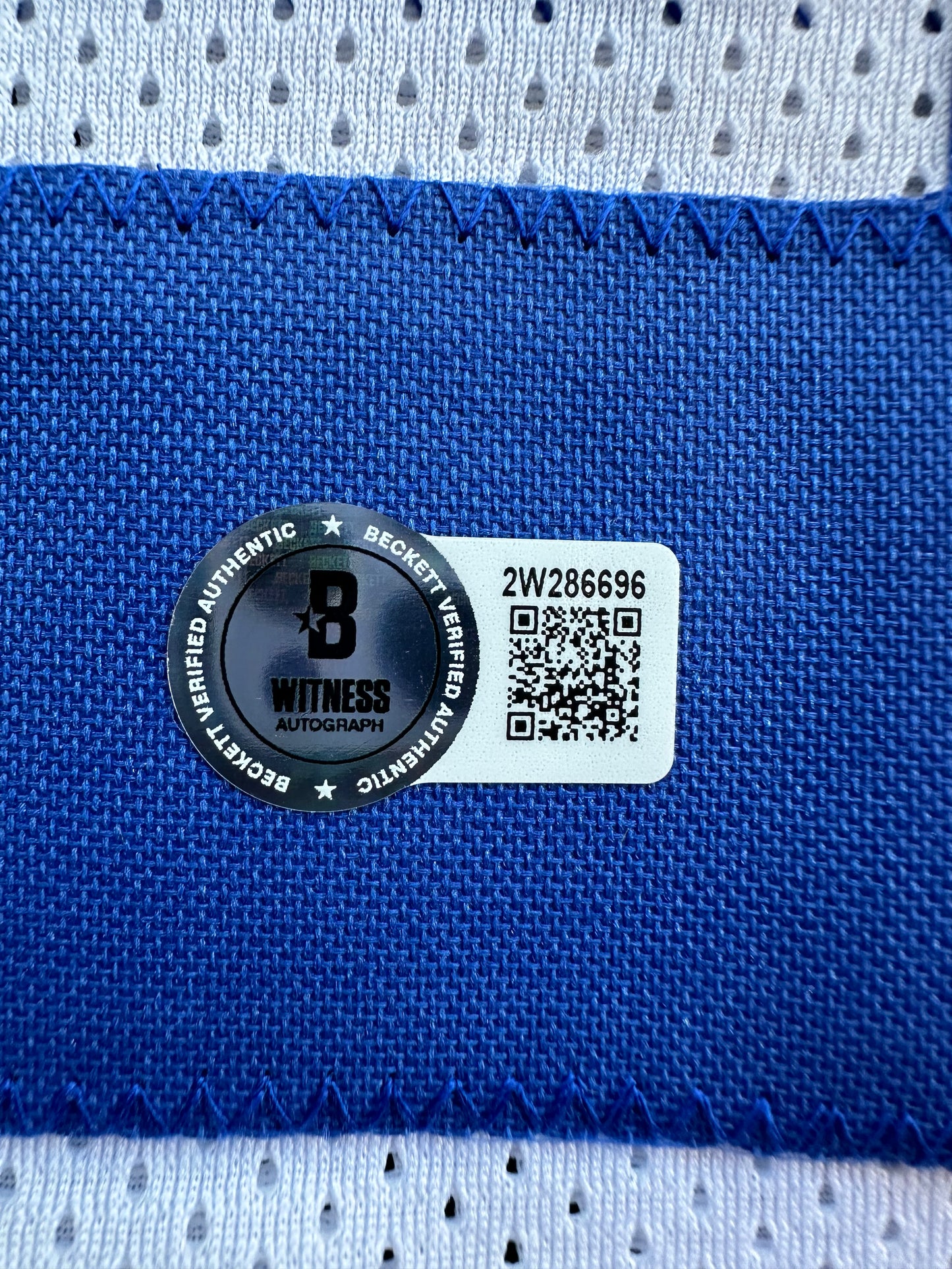 RAGHIB ROCKET ISMAIL DALLAS COWBOYS SIGNED JERSEY Size XL BAS COA