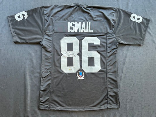 RAGHIB ROCKET ISMAIL RAIDERS SIGNED JERSEY Size XL COWBOYS BAS COA