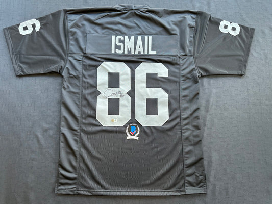 RAGHIB ROCKET ISMAIL RAIDERS SIGNED JERSEY Size XL COWBOYS BAS COA