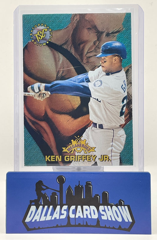 1996 Topps Stadium Club #MH2 Ken Griffey Jr. Mega Heroes