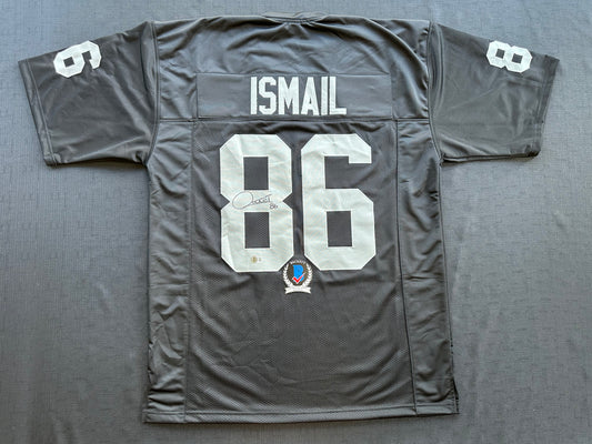 RAGHIB ROCKET ISMAIL RAIDERS SIGNED JERSEY Size XL COWBOYS BAS COA