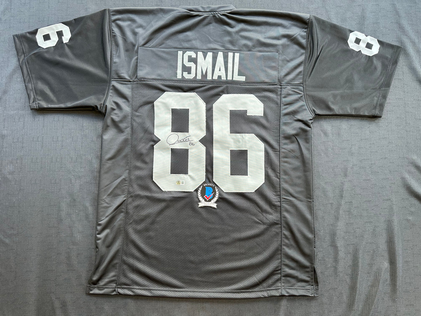 RAGHIB ROCKET ISMAIL RAIDERS SIGNED JERSEY Size XL COWBOYS BAS COA