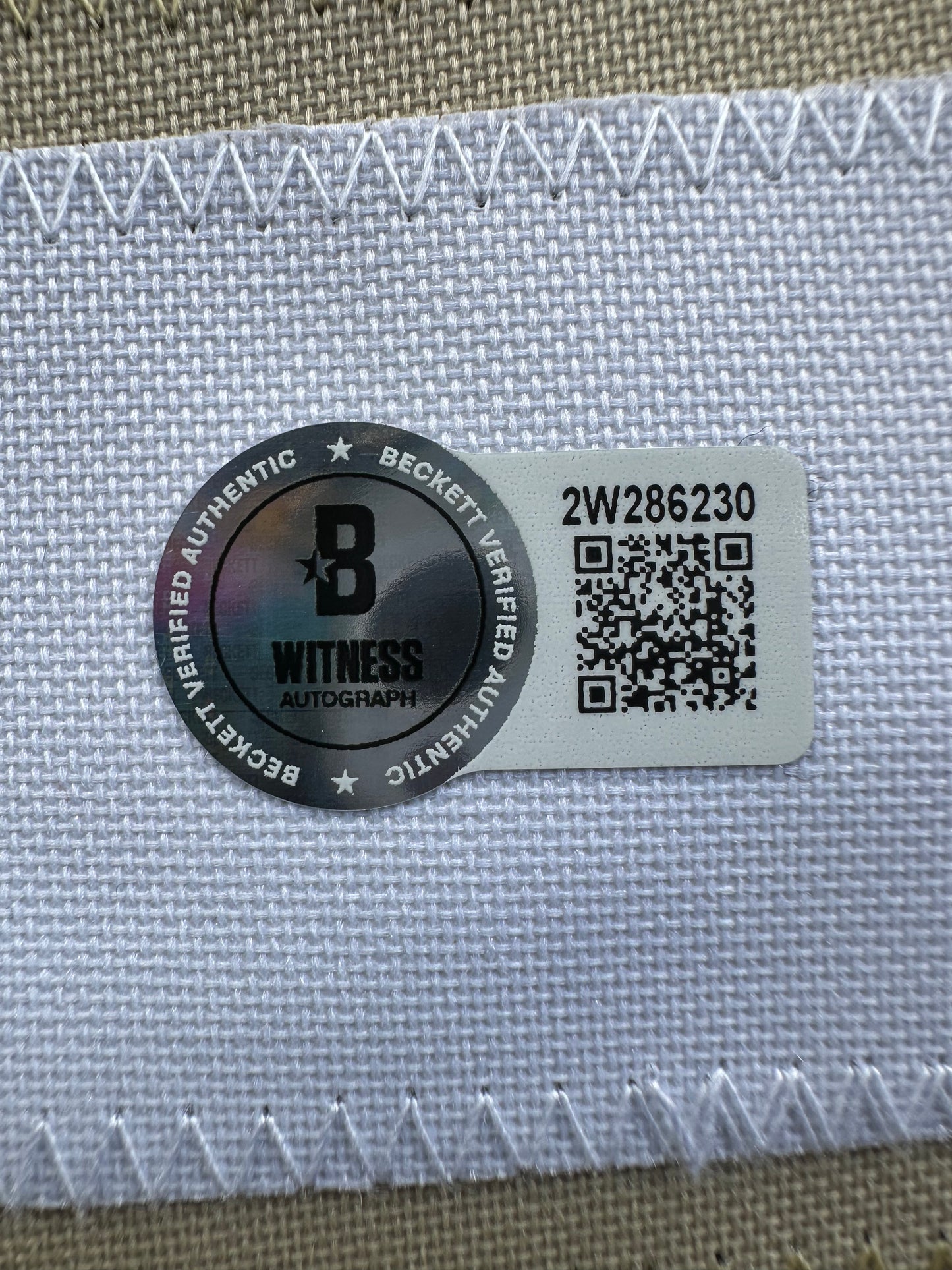 TIM BROWN NOTRE DAME FIGHTING IRISH SIGNED JERSEY XL Raiders Bucs BAS COA