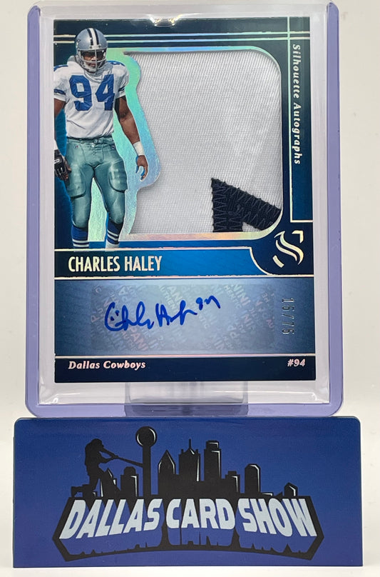 2025 Panini Silhouette #SA-CHY Charles Haley Patch Autograph /75