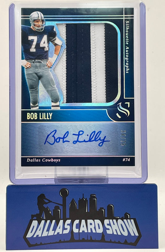 2025 Panini Silhouette #SA-BLY Bob Lilly Patch Autograph /75