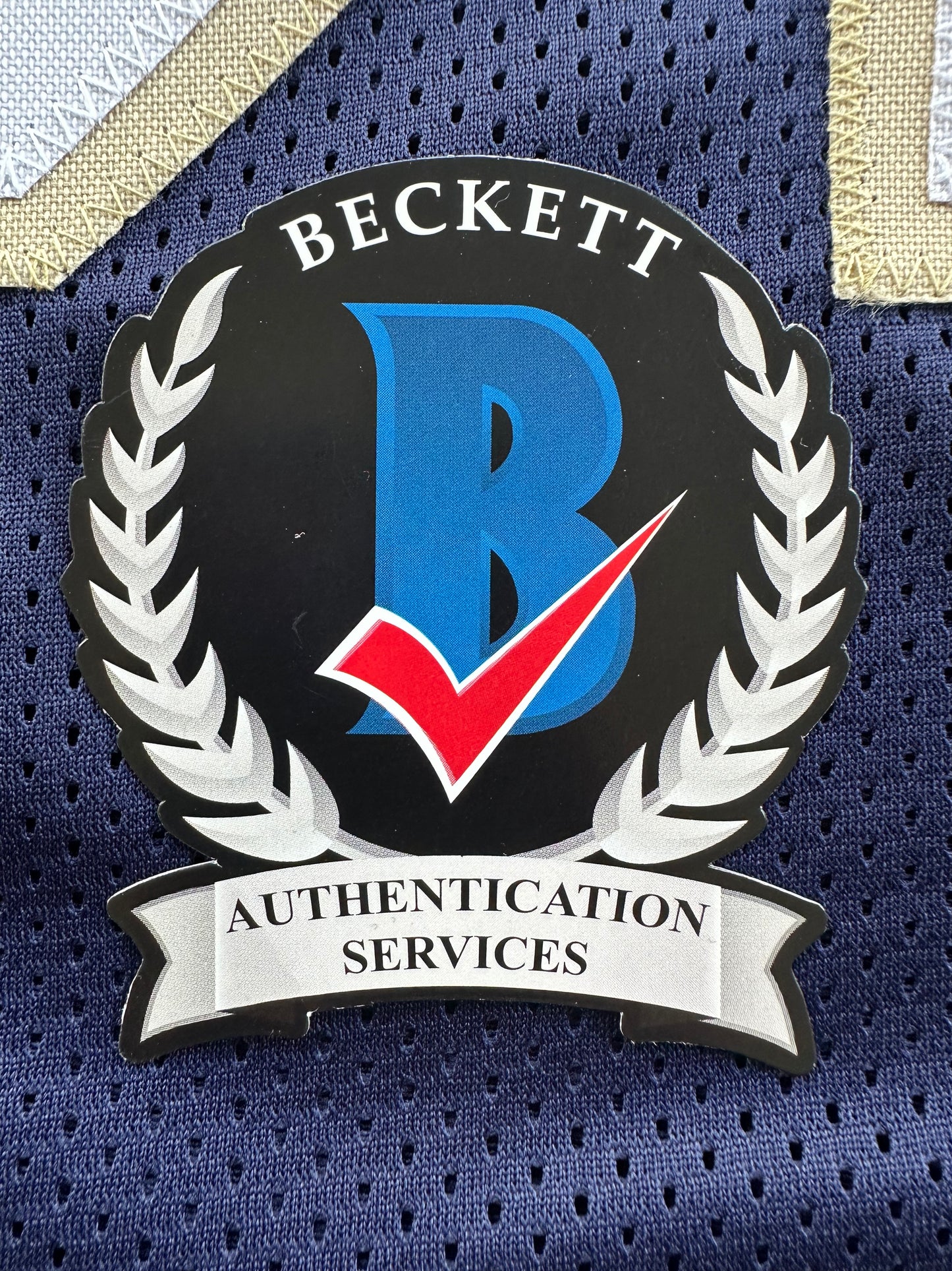 TIM BROWN NOTRE DAME FIGHTING IRISH SIGNED JERSEY XL Raiders Bucs BAS COA