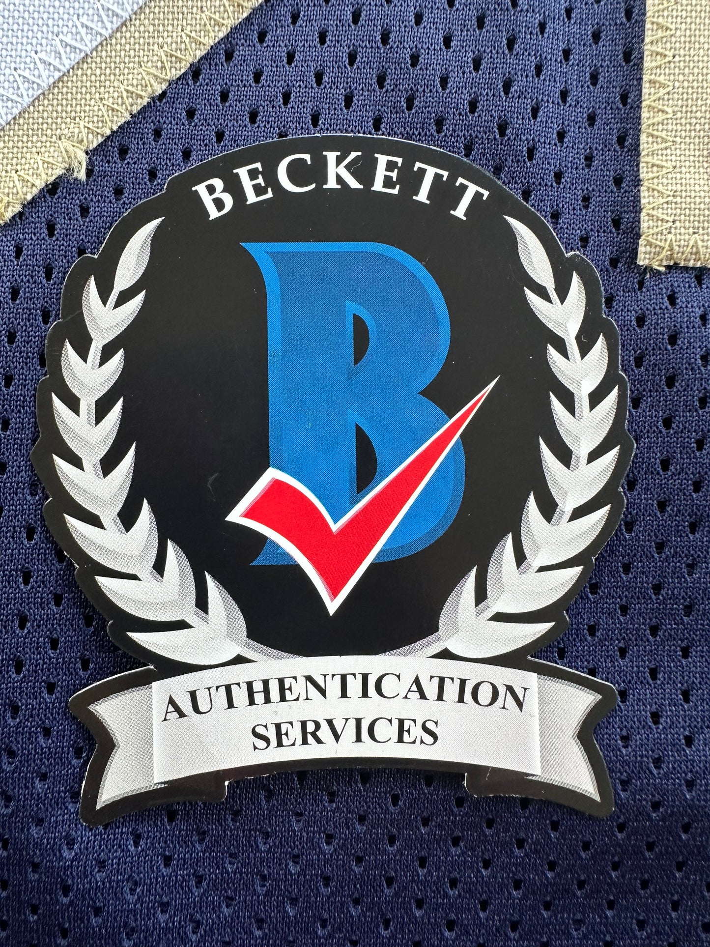 TIM BROWN NOTRE DAME FIGHTING IRISH SIGNED JERSEY XL Raiders Bucs BAS COA