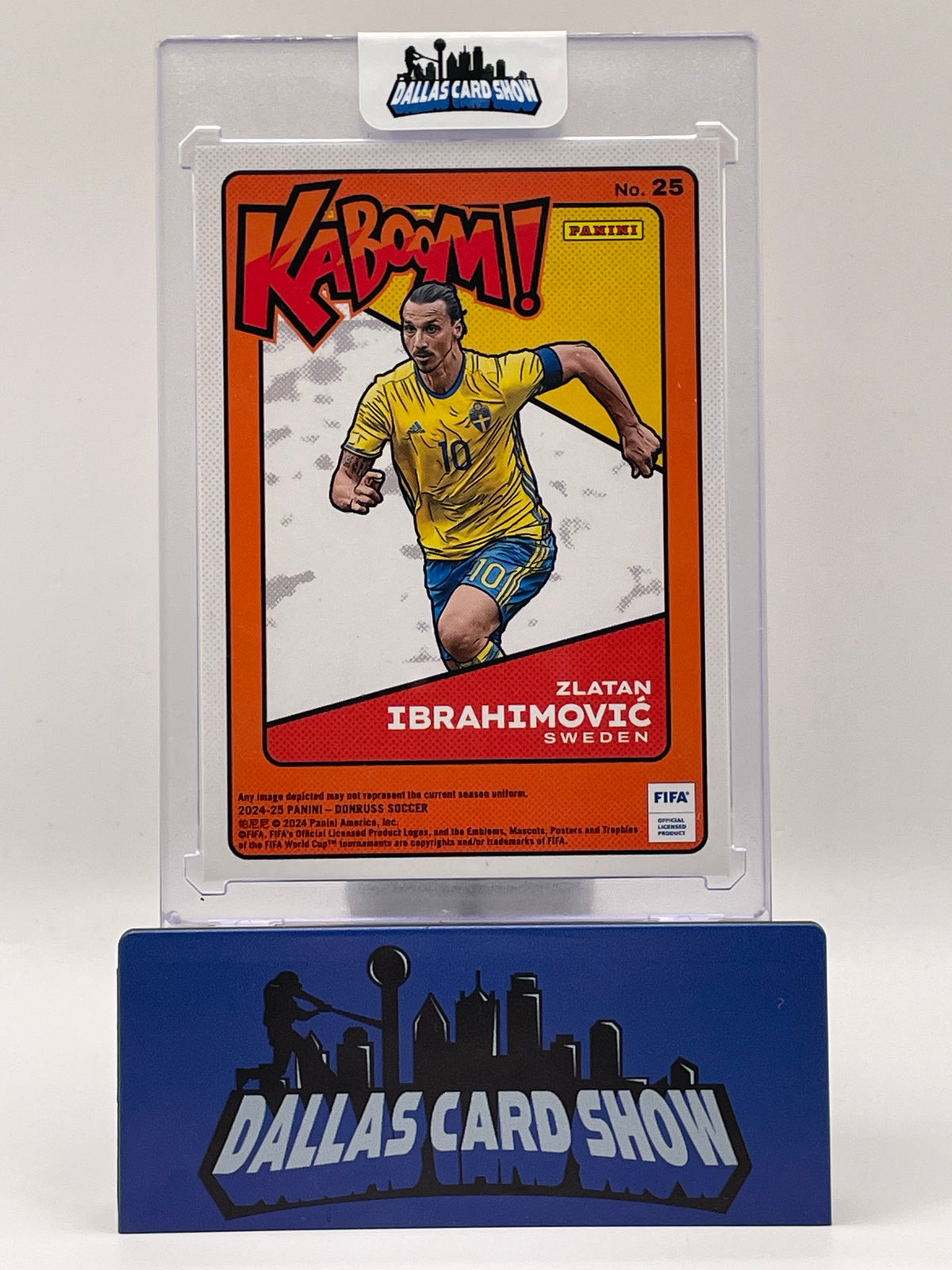 2024-25 Donruss #25 Zlatan Ibrahimovic Kaboom Case Hit