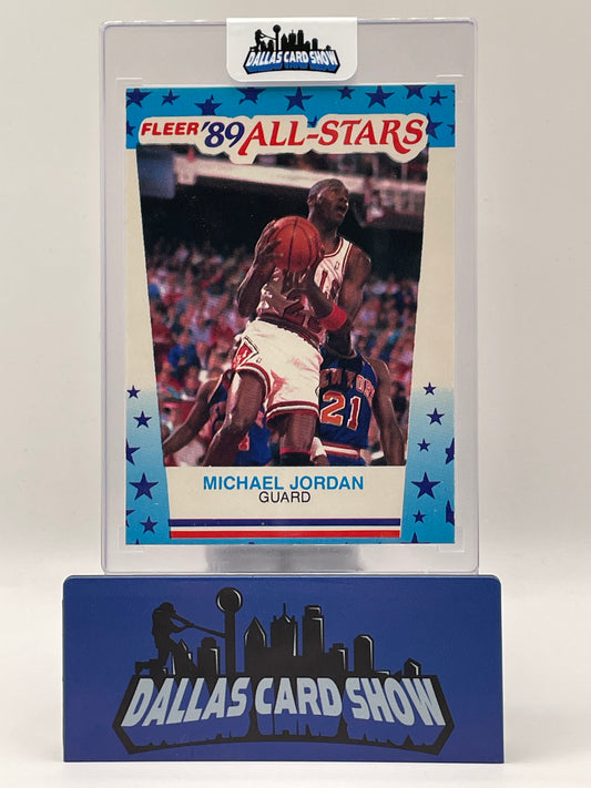 1988 Fleer #7 Michael Jordan Super Star Sticker