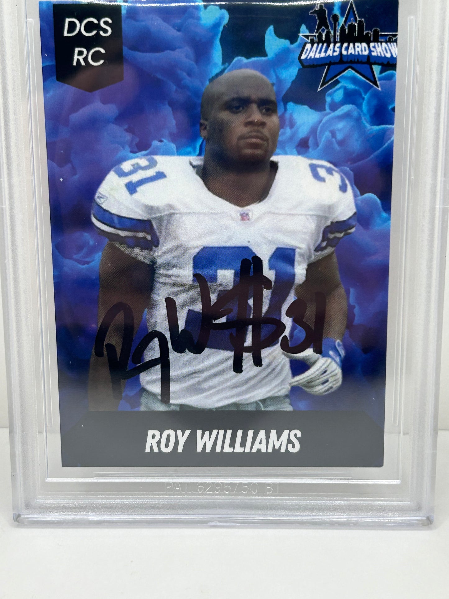 2024 Dallas Card Show Roy Williams #8 Beckett Witnessed Authentic Autograph (4896)