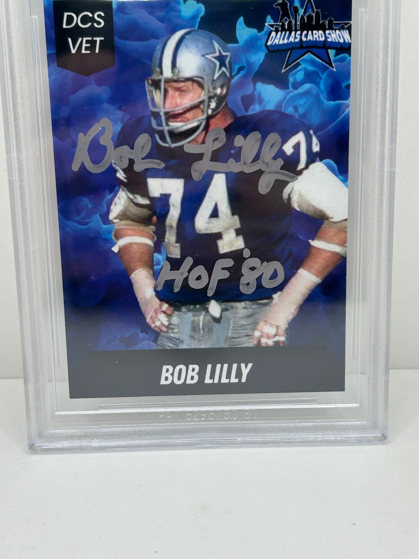 2024 Dallas Card Show Bob Lilly #6 Beckett Witnessed Authentic Autograph (4885)