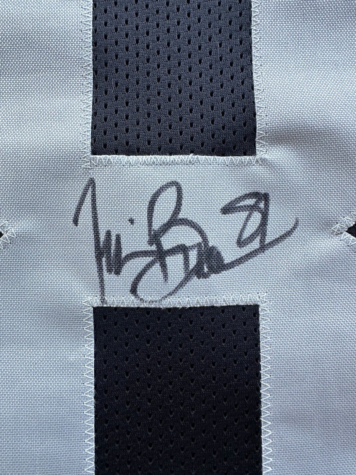 TIM BROWN LA OAKLAND RAIDERS SIGNED JERSEY XL Notre Dame Fighting Irish BAS