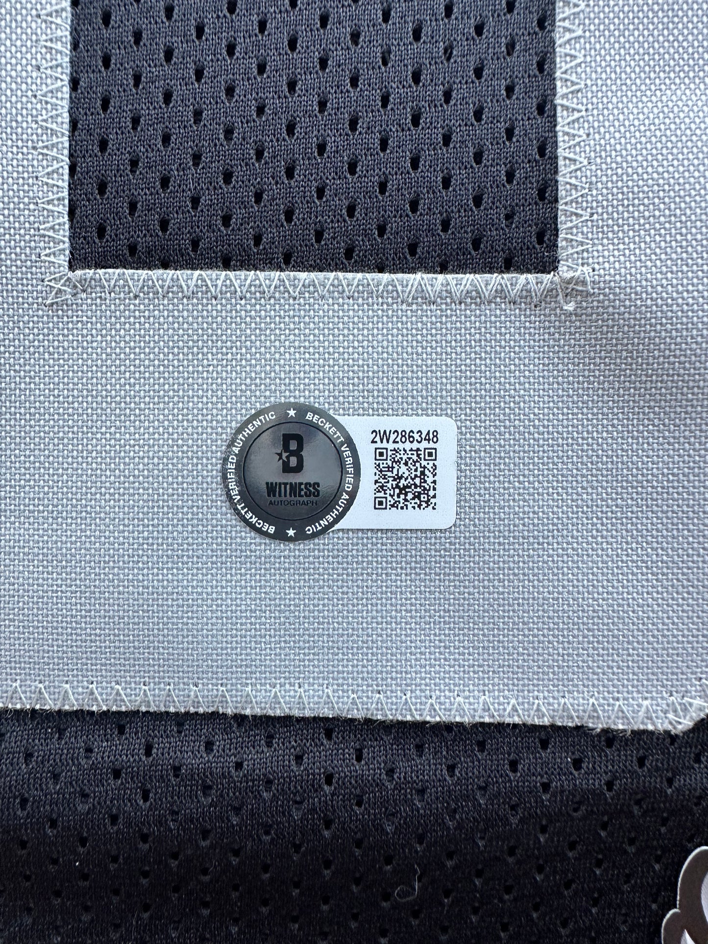 TIM BROWN LA OAKLAND RAIDERS SIGNED JERSEY XL Notre Dame Fighting Irish BAS