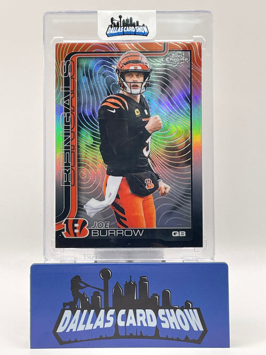 2025 Topps Chrome #61 Joe Burrow Etch SP