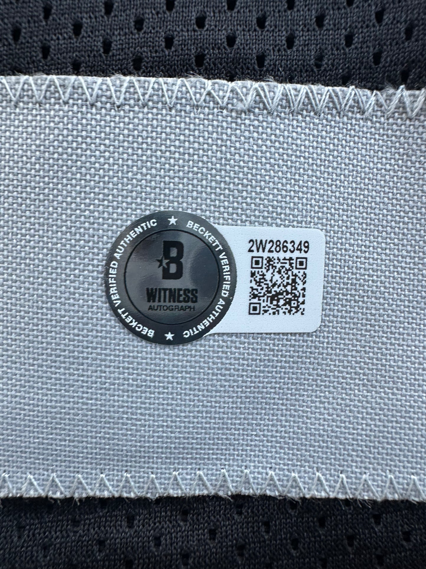 TIM BROWN LA OAKLAND RAIDERS SIGNED JERSEY XL Notre Dame Fighting Irish BAS