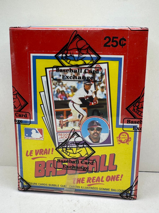1983 O-Pee-Chee Baseball, Unopened Wax Box! BBCE Authenticated! Tape Intact!