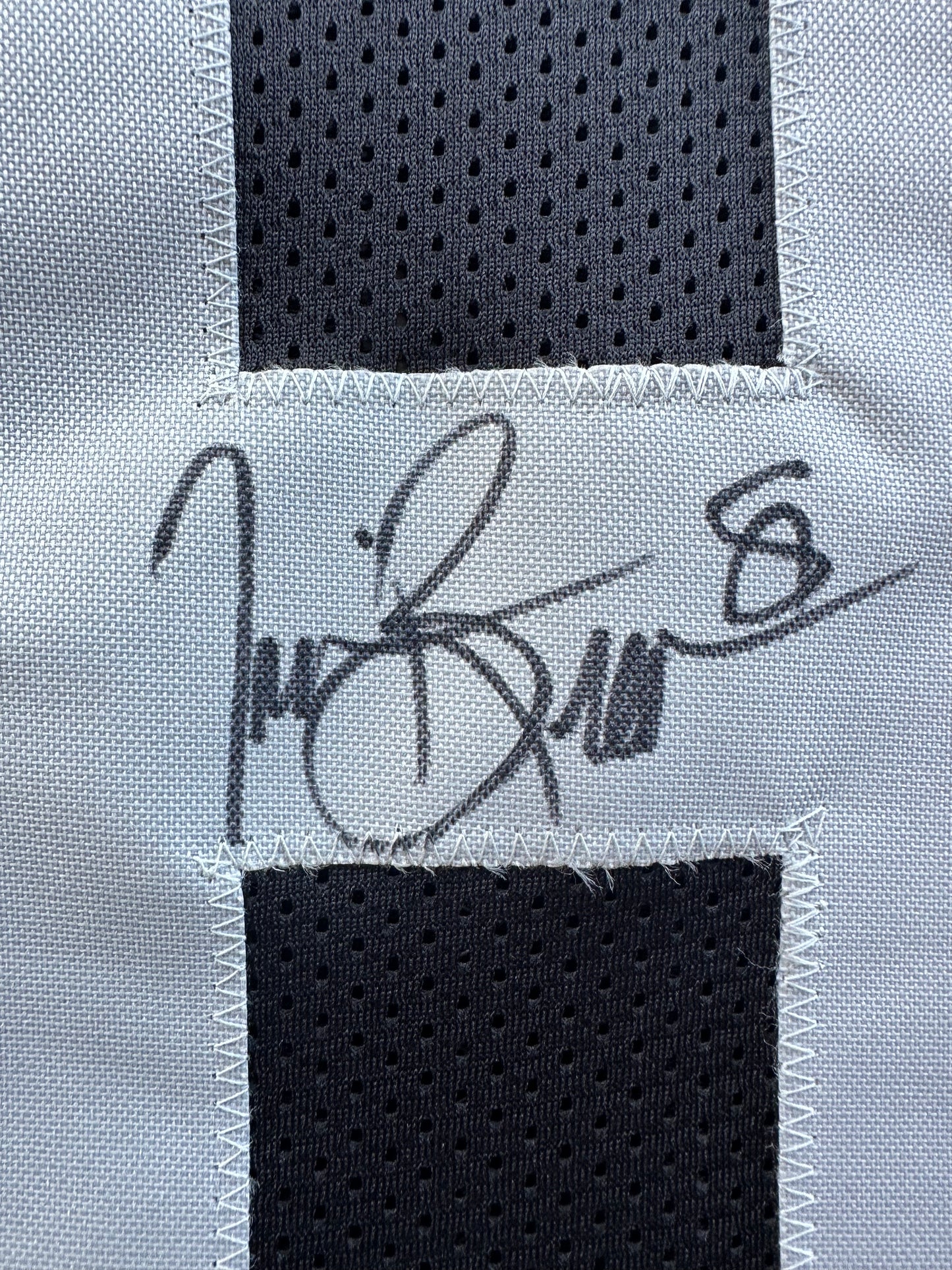 TIM BROWN LA OAKLAND RAIDERS SIGNED JERSEY XL Notre Dame Fighting Irish BAS