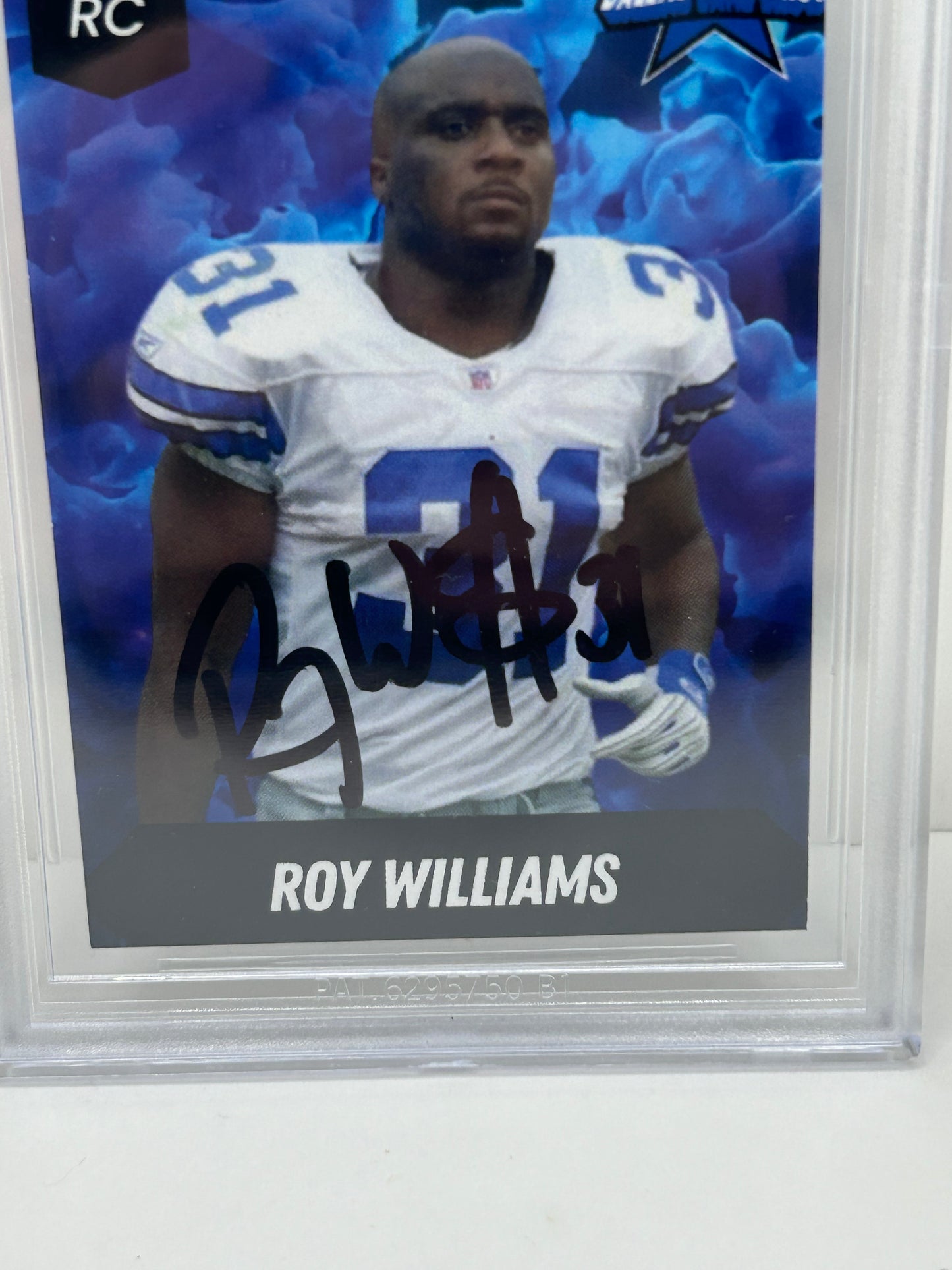 2024 Dallas Card Show Roy Williams #8 Beckett Witnessed Authentic Autograph (4892)