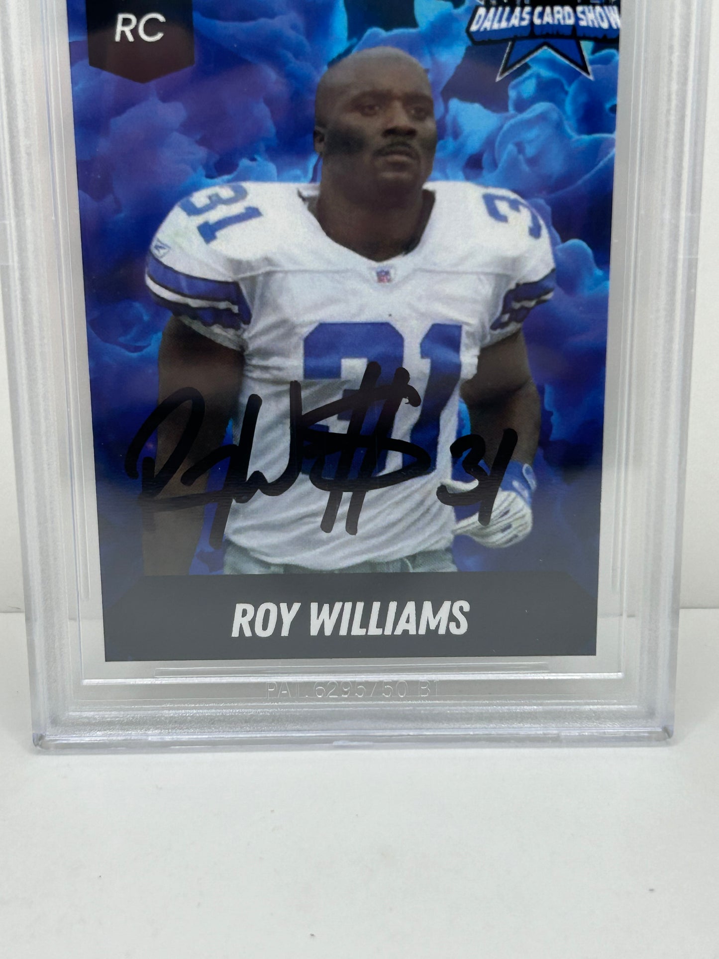 2024 Dallas Card Show Roy Williams #8 Beckett Witnessed Authentic Autograph (4895)