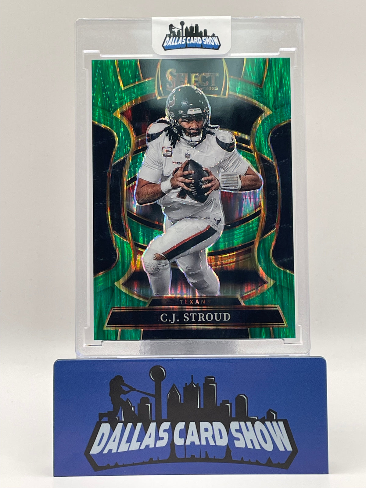 2025 Panini Select #34 CJ Stroud Green Flash /5