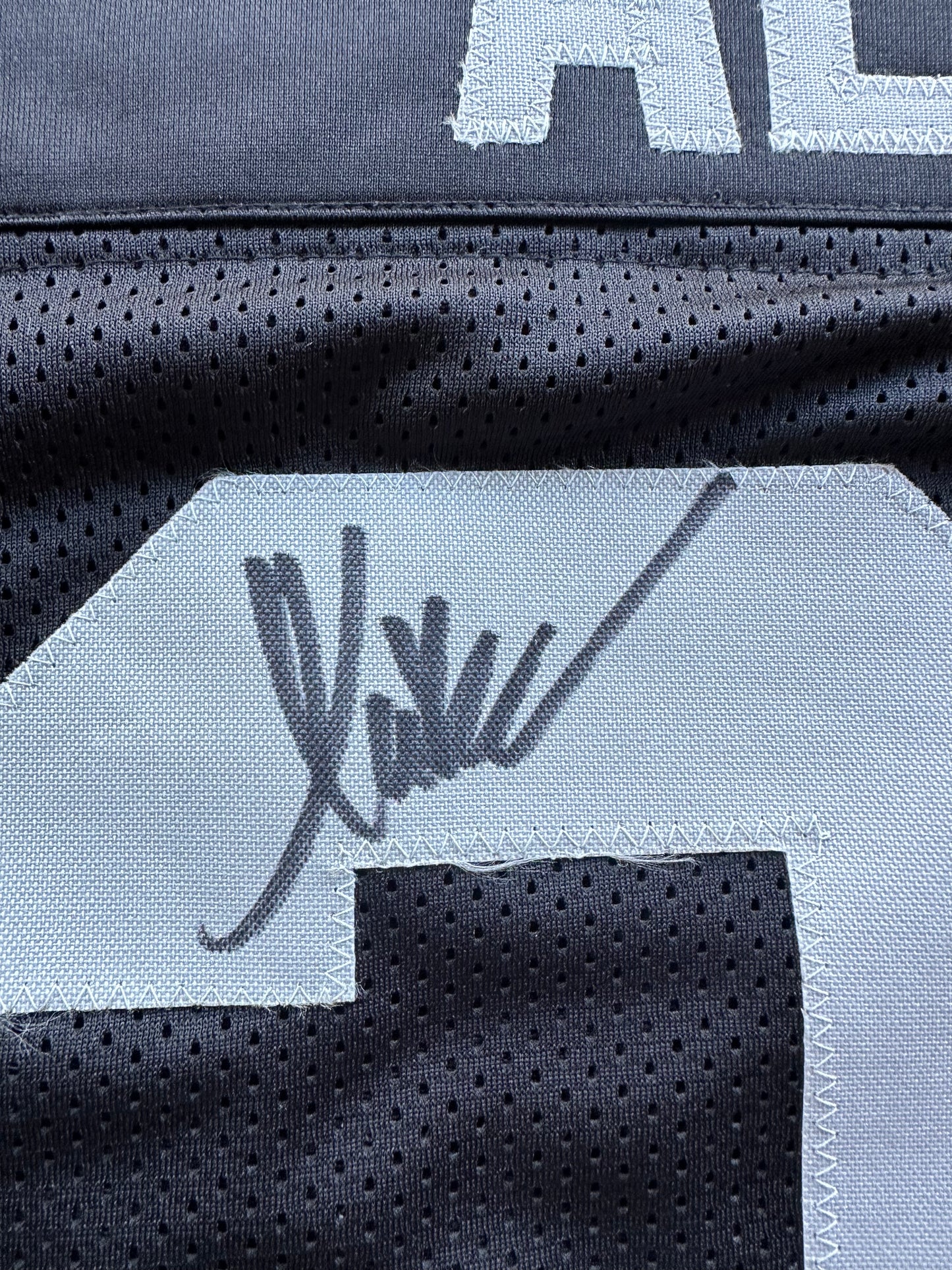 MARCUS ALLEN LOS ANGELES LA RAIDERS SIGNED JERSEY XL Chiefs USC Trojans BAS