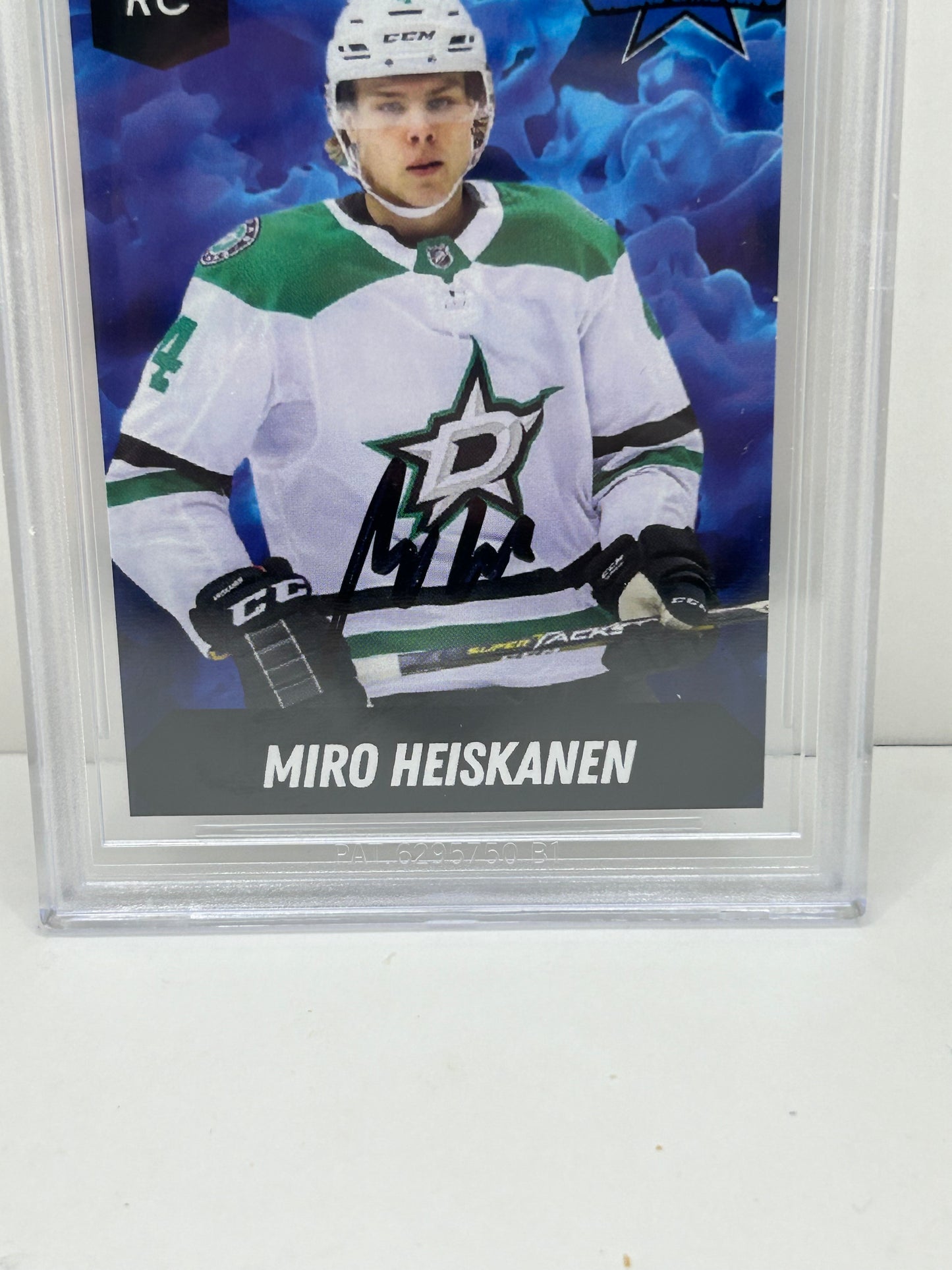 2024 Dallas Card Show Miro Heiskanen Autograph #4 Beckett Witnessed