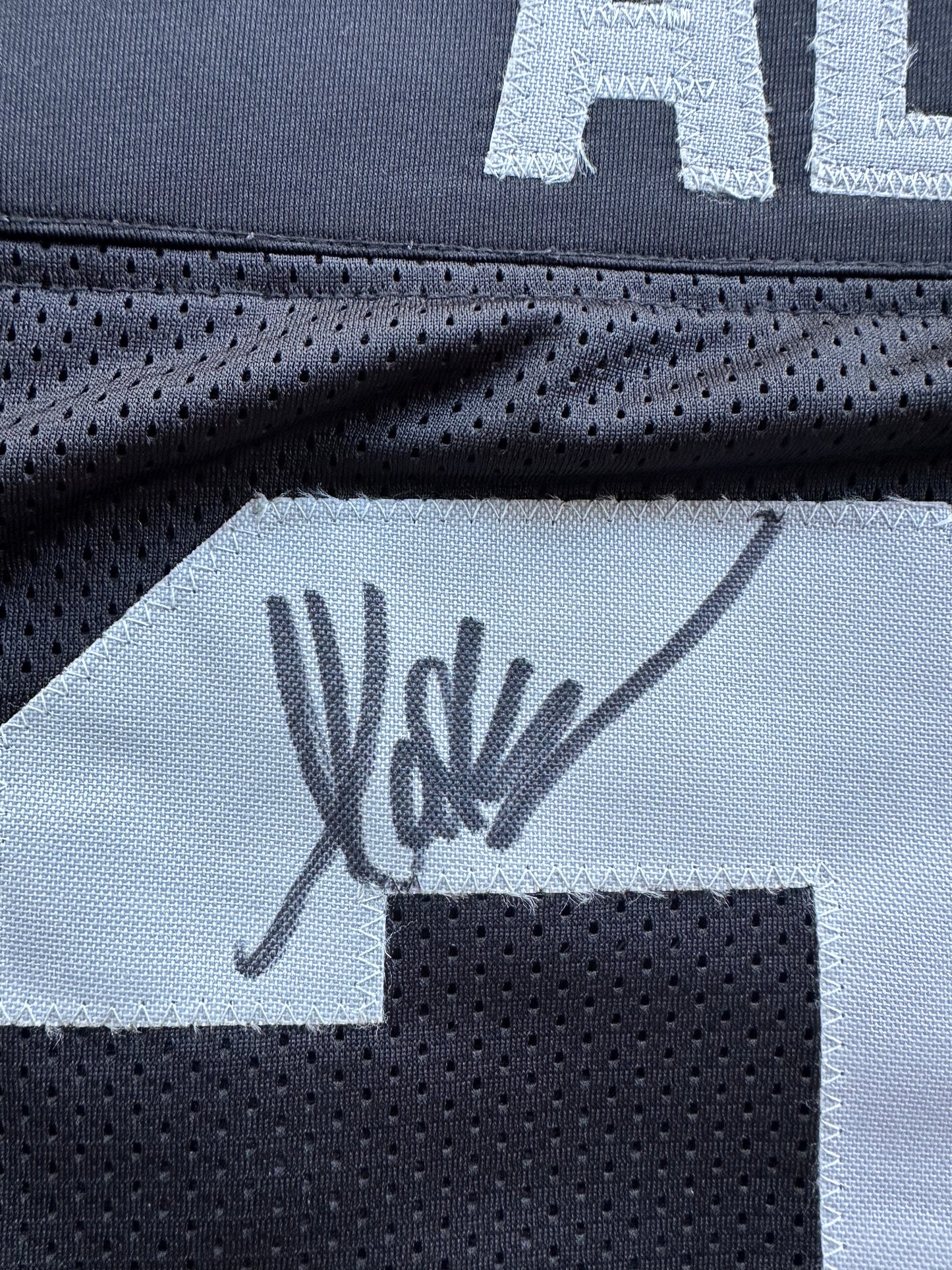 MARCUS ALLEN LOS ANGELES LA RAIDERS SIGNED JERSEY XL Chiefs USC Trojans BAS