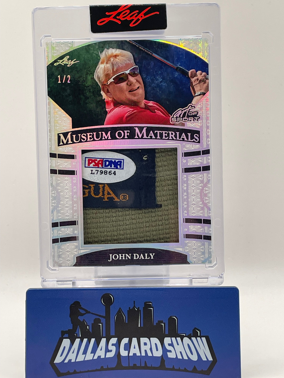 2026 Leaf Art of Sport #MM-16 John Daly Museum of Materials /2