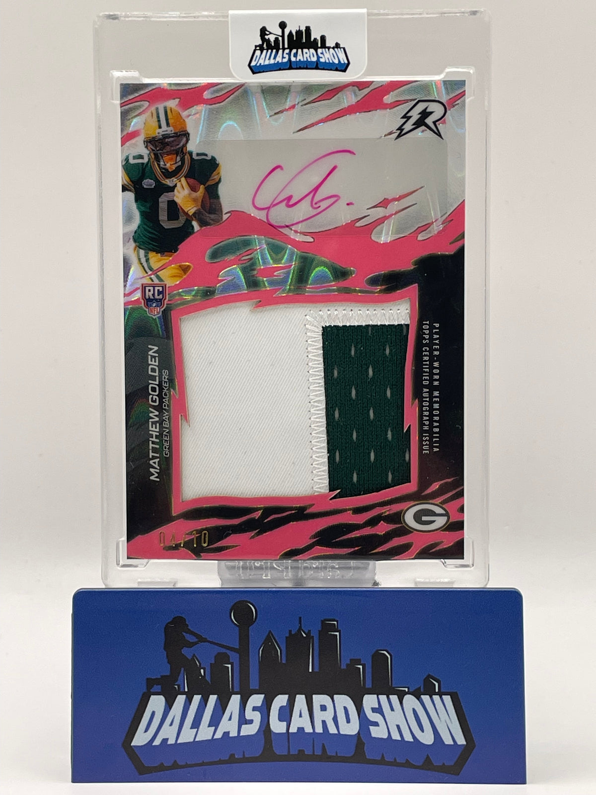 2025 Topps Resuregence #RRS-MG Matthew Golden Rookie Relic Signature /10