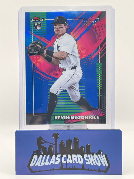 2026 Topps Finest #273 Kevin McGonigle Blue Rookie Refractor /150