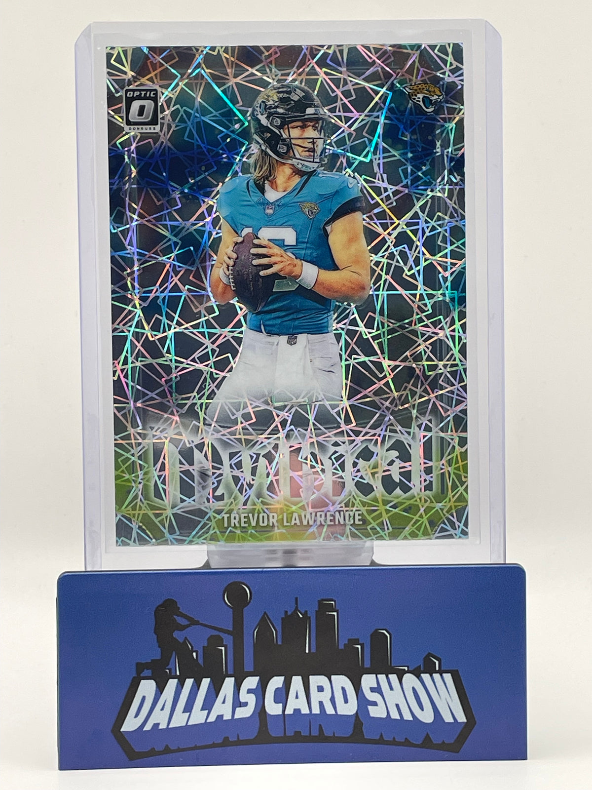 2023 Panini Optic #8 Trevor Lawrence Mythical Case Hit
