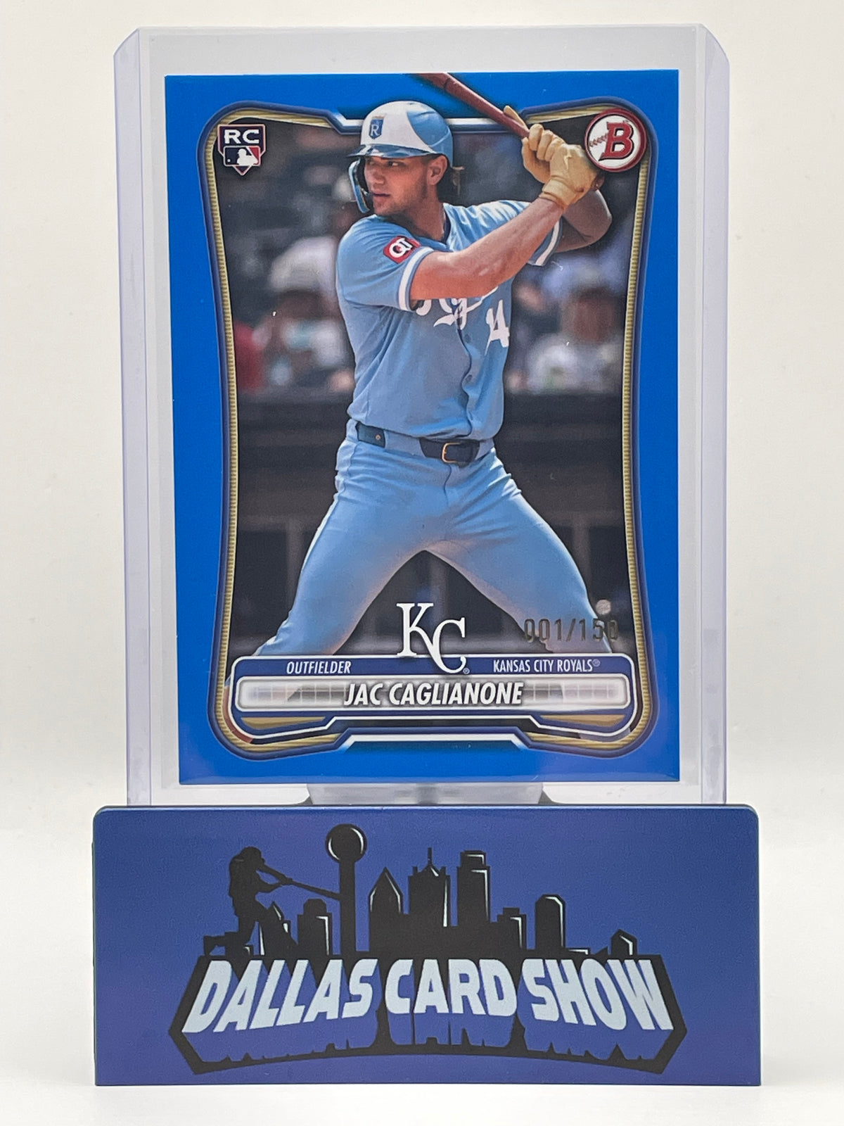 2026 Bowman #75 Jac Caglianone Rookie RC Blue Paper /150