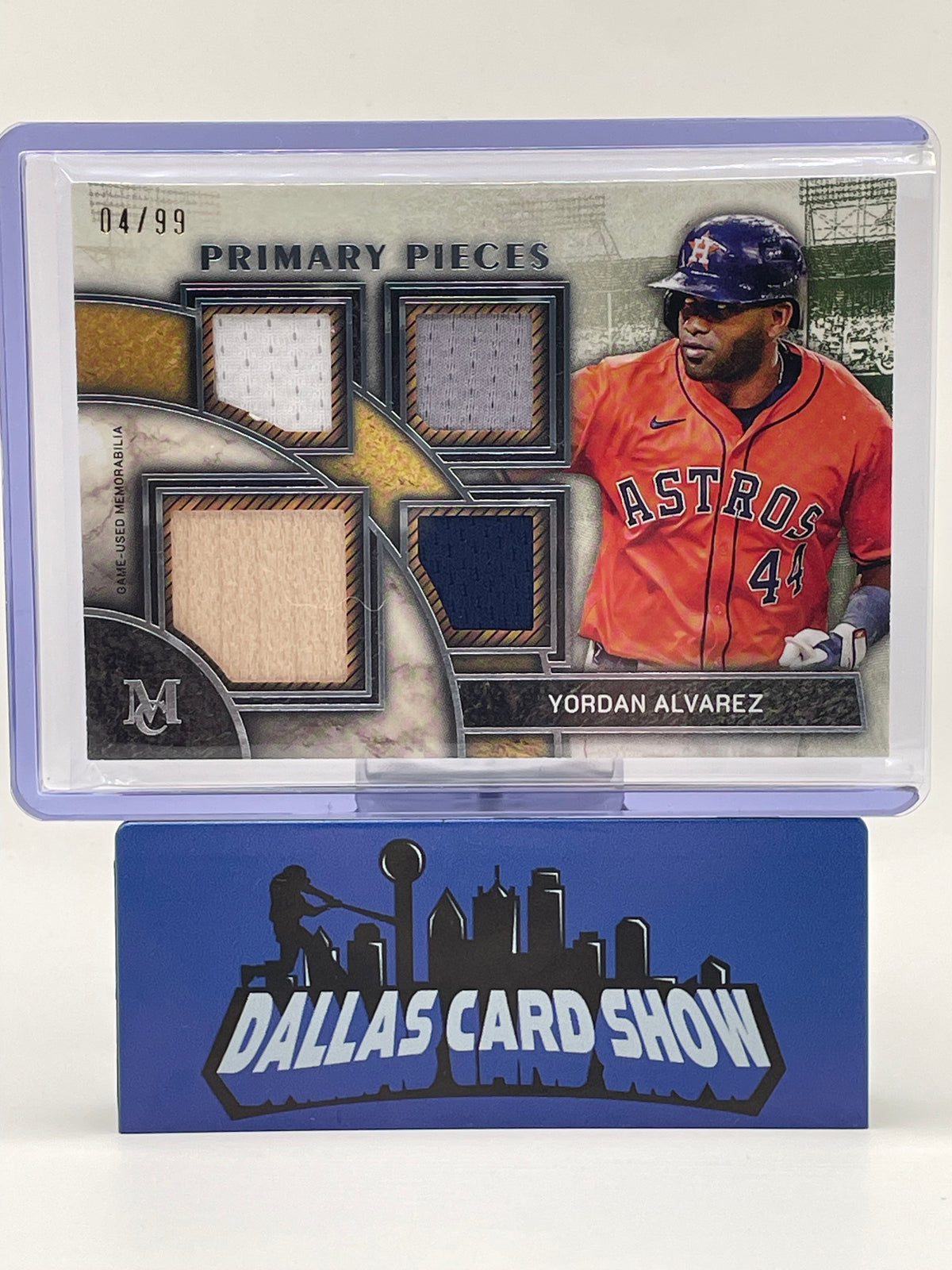 2025 Museum Collection #SPPQ-YA Yordan Alvarez Primary Quad Relic /99