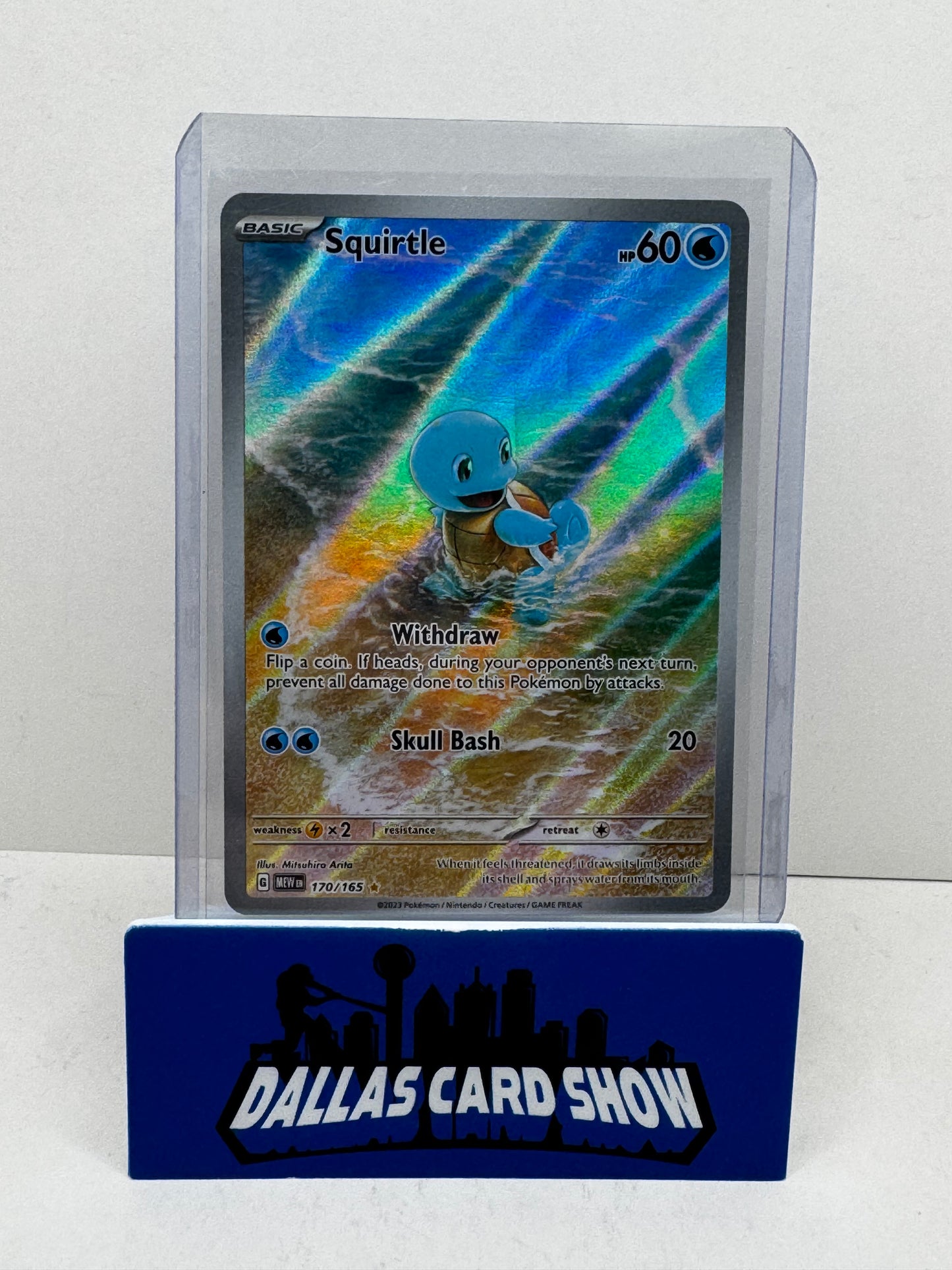 Pokemon Scarlet & Violet 151 Squirtle Illustration Rare 170/165