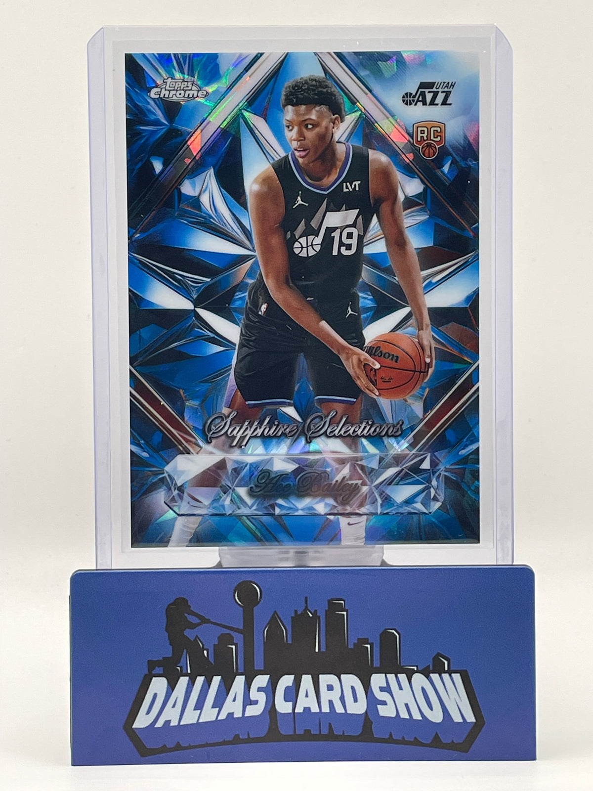 2025-26 Topps Chrome Sapphire #SS-5 Ace Bailey Sapphire Selections Rookie RC