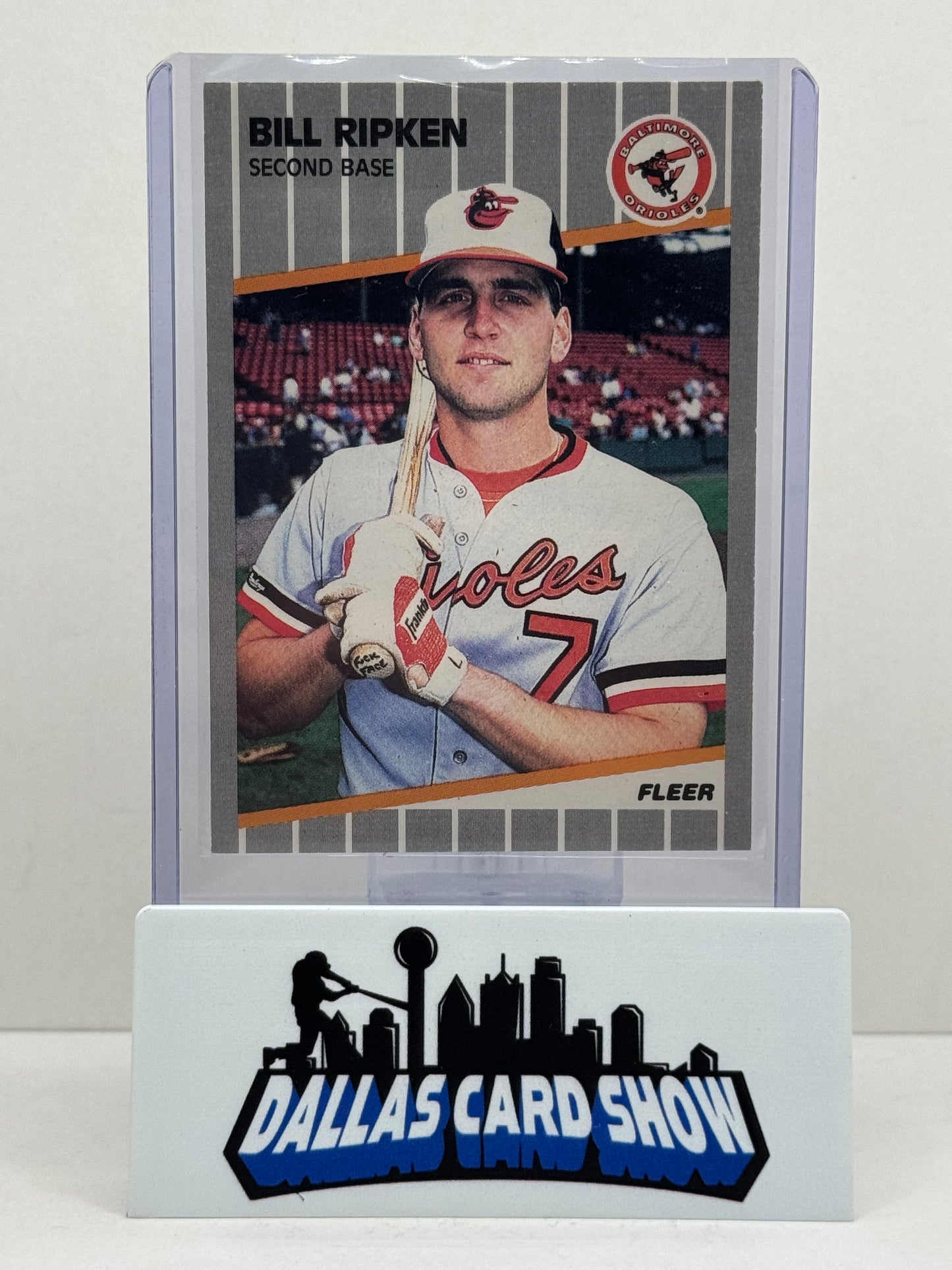 1989 Fleer #616 Bill Ripken F*ck Face Error