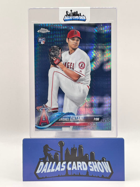 2018 Topps Chrome #150 Shohei Ohtani Prism Rookie RC