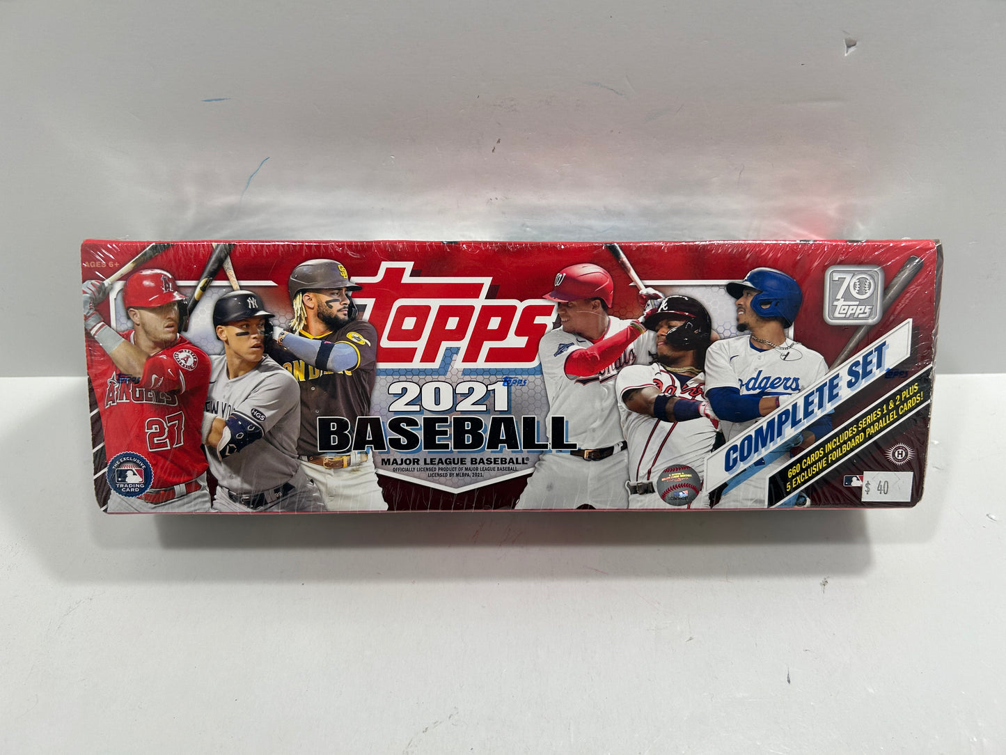 2021 Topps Factory Set Baseball Red Box