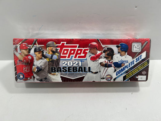 2021 Topps Factory Set Baseball Red Box