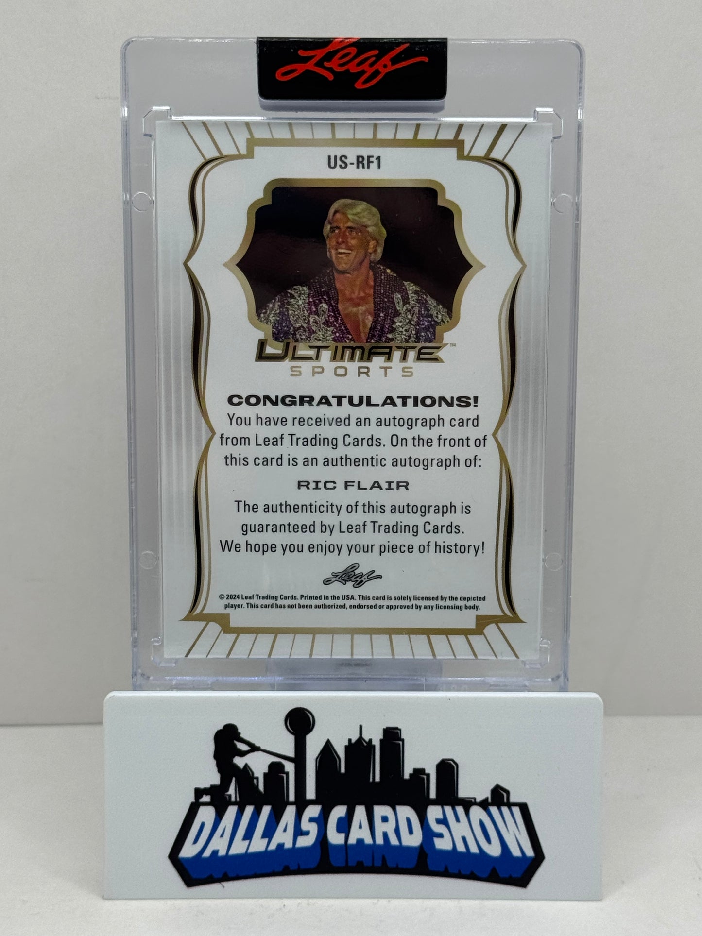 2024 Leaf Ultimate Sports #US-RF1 Ric Flair Autograph /5